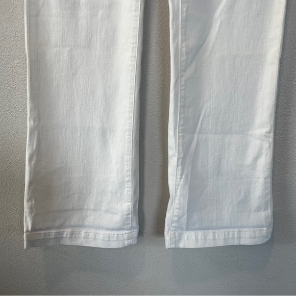 Eddie Bauer White Curvy Trouser Stretch Casual Classic Fit Women’s Size 12 - Picture 2 of 12